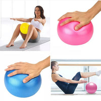 25cm Blue EVA Mini Physical Fitness Ball for exercises or to help Scar Tissue