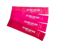 Rea Mini Loop Band set of 4 in Pink