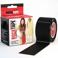 Rocktape Kinesiology Tape, Black 5cm x 5mtr