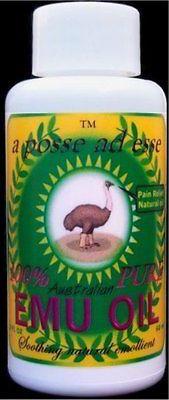 100% Pure Australian Emu Oil. 60ml bottle
