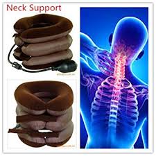 Neck support, this will slightly stretch the neck and improve posture. It will also relief pressure between the vertebrae. 